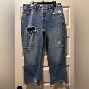 Free People WMN Distressed Denim